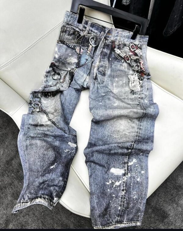 🛍HIGH QUALITY BAGGY JEANS TRA - Image 3
